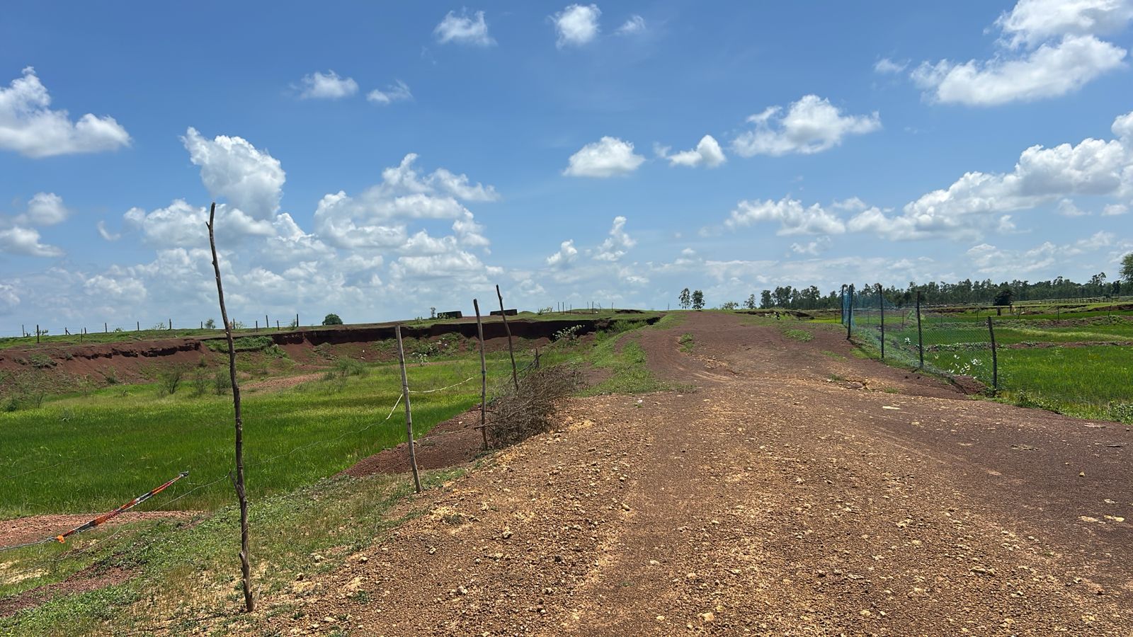 Industrial land near Mandir Hasaud